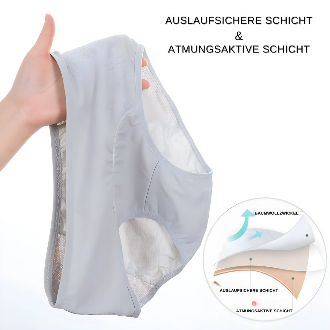 100 % Auslaufsichere Unterwäsche