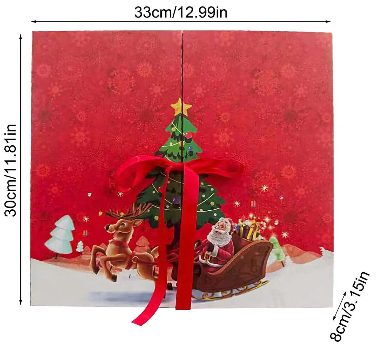 Adventskalender mit 24 festlichen Überraschungen für weihnachtlichen Zauber