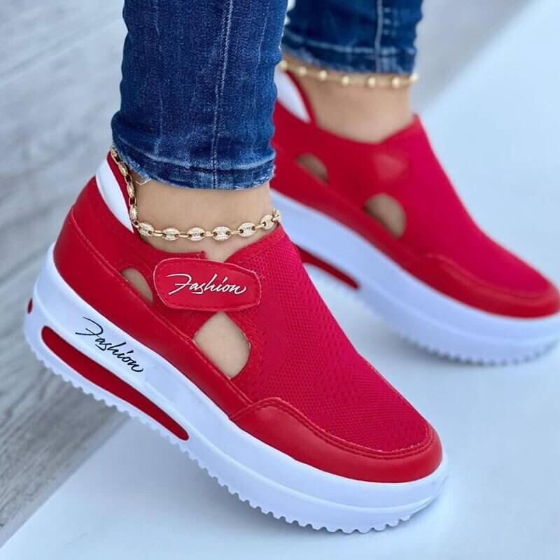 Atmungsaktive Mesh-Sneaker für Damen