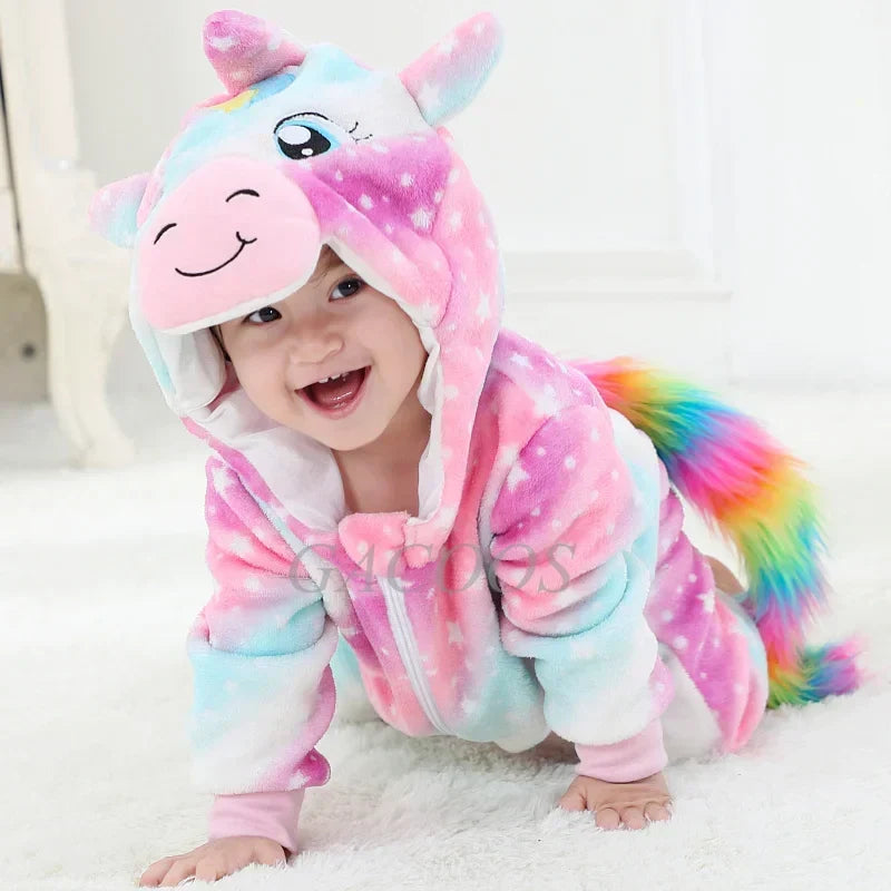 Baby-Onesies im Tier-Design
