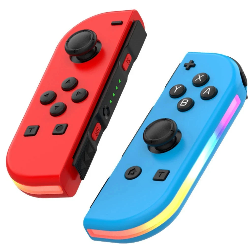 Bluetooth-Joystick für Switch in einzigartigen Farben – Kabelloser LED-Controller