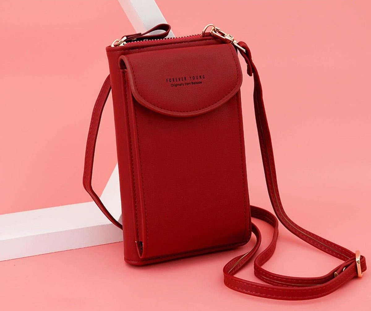 Crossbody-Handytasche und Portemonnaie für Damen
