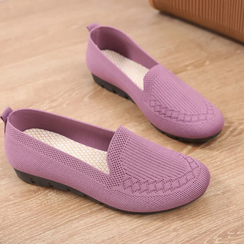 Damen-Slipper aus Strick