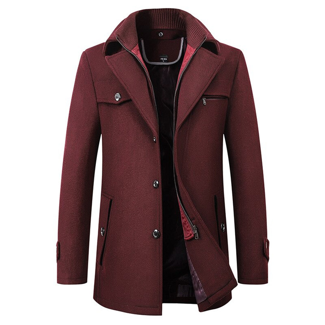 Klassische Herren-Cabanjacke, halblang