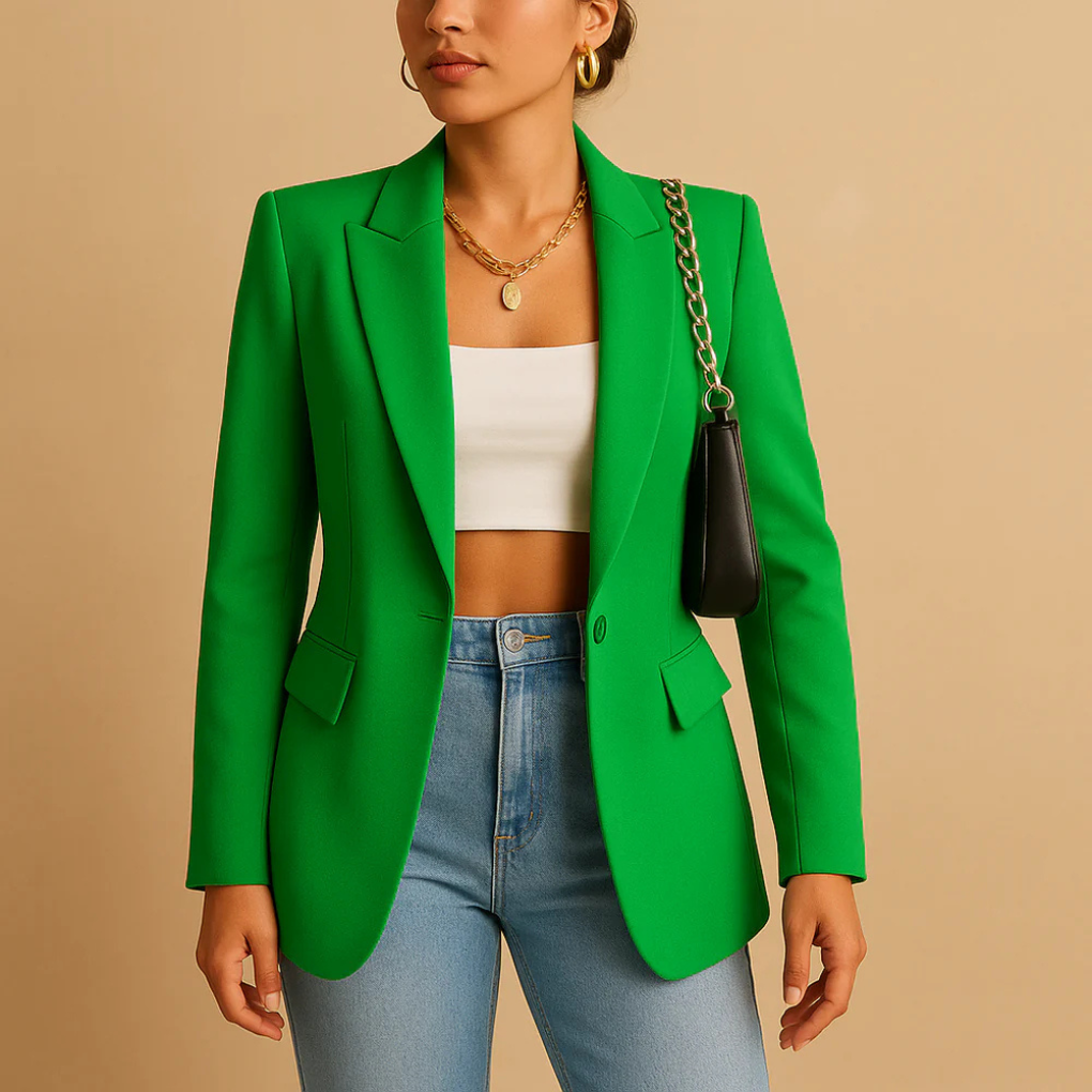 Eleganter taillierter Damenblazer