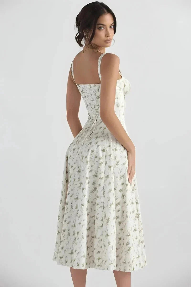 Elegantes Sommerkleid mit Blumenprint