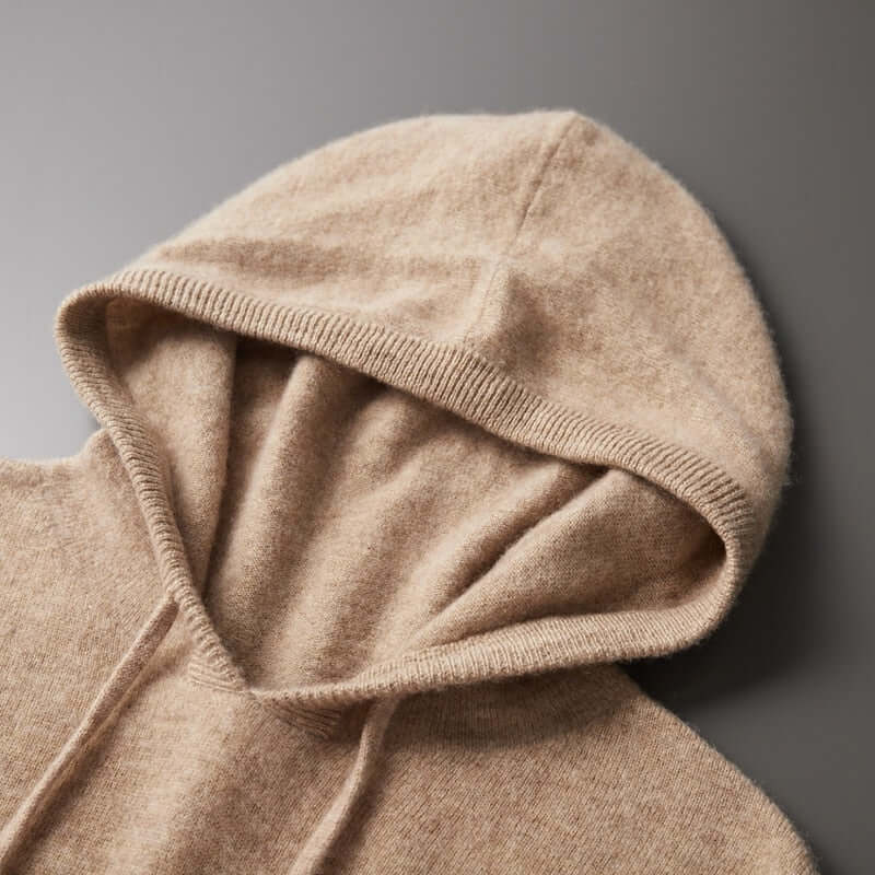Exklusiver Strickhoodie für Herren – weich, stilvoll und warm