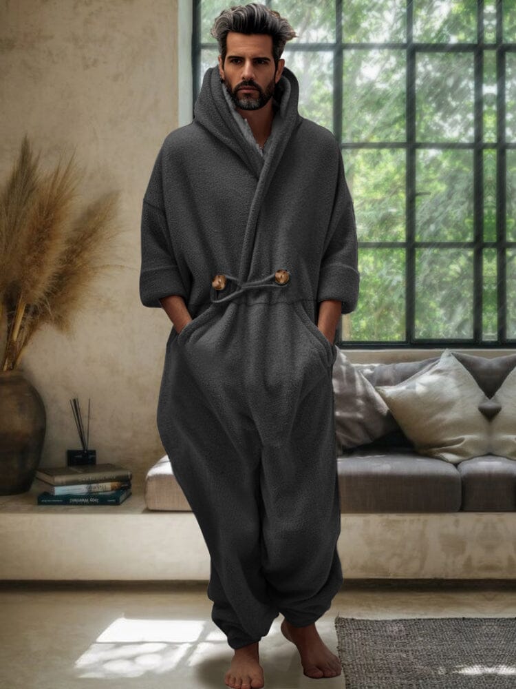 Fleecegefütterter Thermo-Jumpsuit