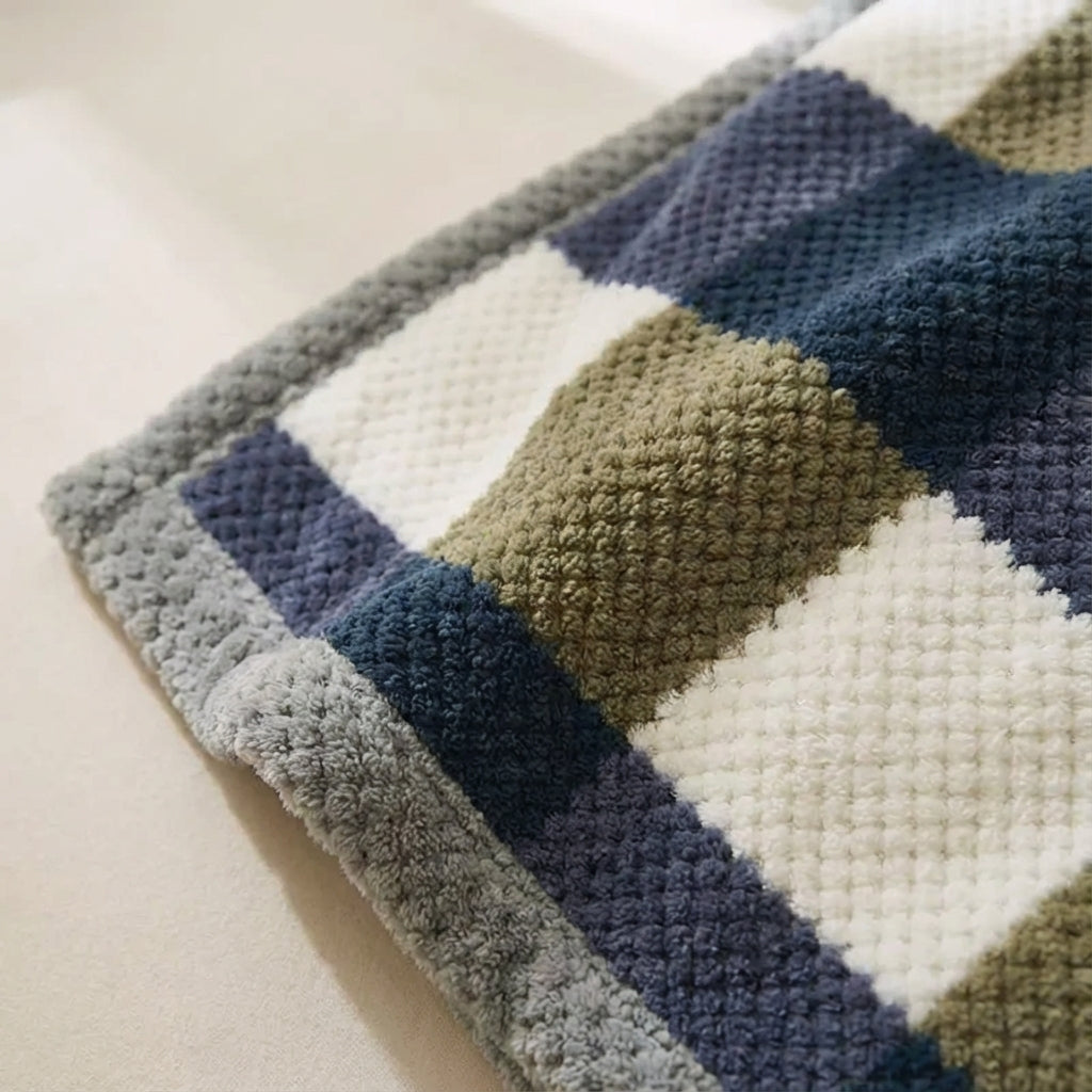 Gestrickte Tagesdecke