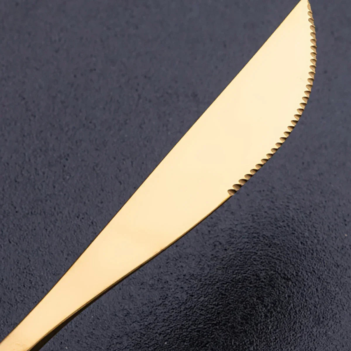 Goldenes Luxus-Besteckset