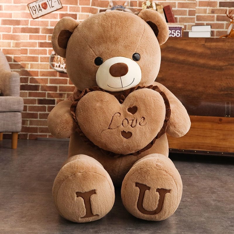 Großer Teddybär | Weiches Plüschtier für Freundin, Frau und Kinder