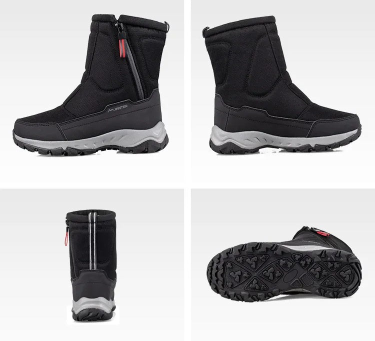 Halbhohe Snowboots – warme Winterstiefel
