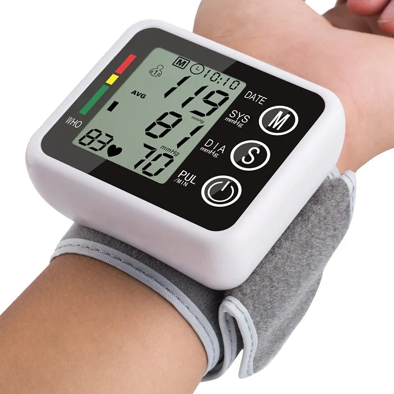 Handgelenk-Blutdruckmessgerät | Präzises und einfach zu bedienendes digitales Blutdruckmessgerät