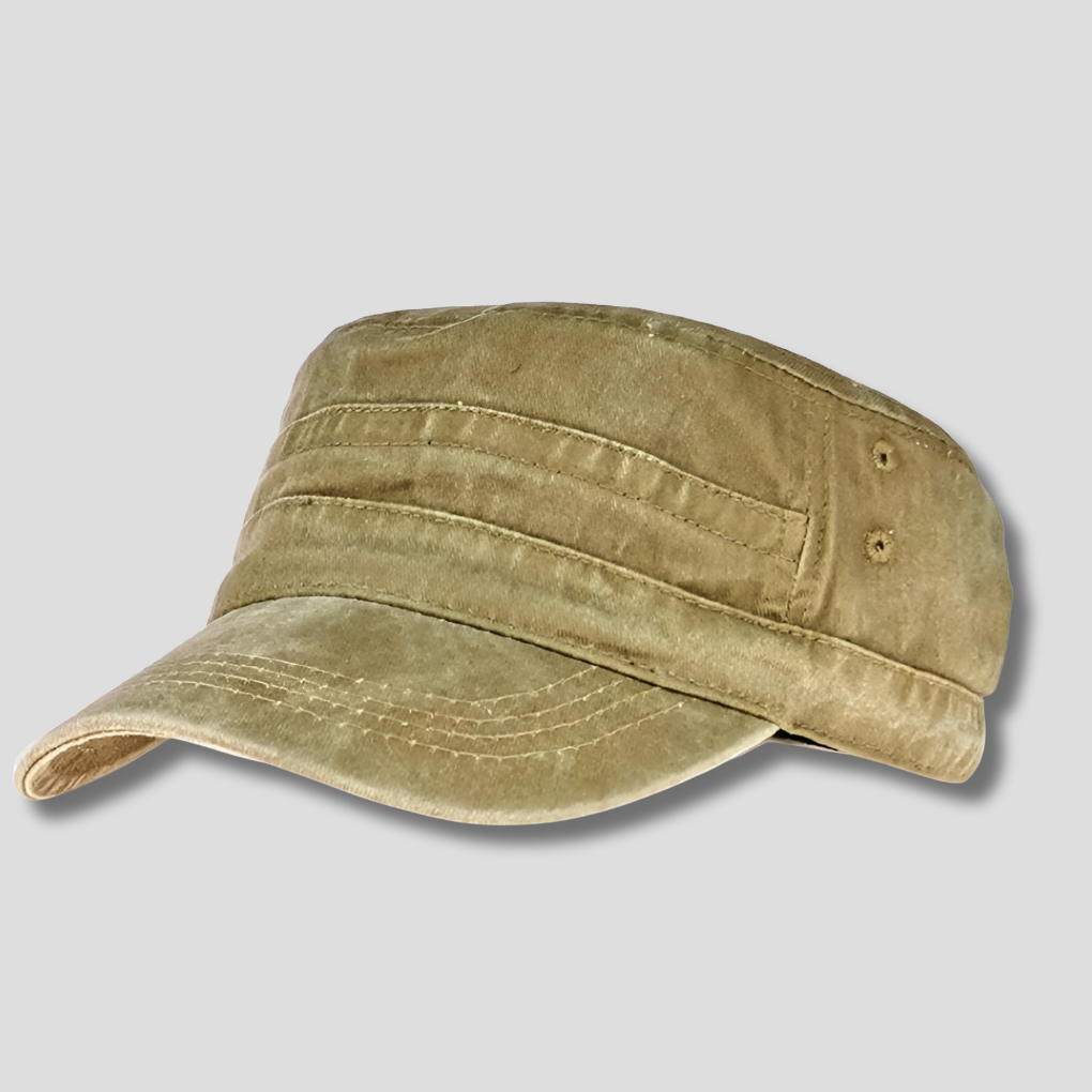 Herren-Army-Mütze im Retro-Stil – Klassischer Militär-Stil mit modernen Details