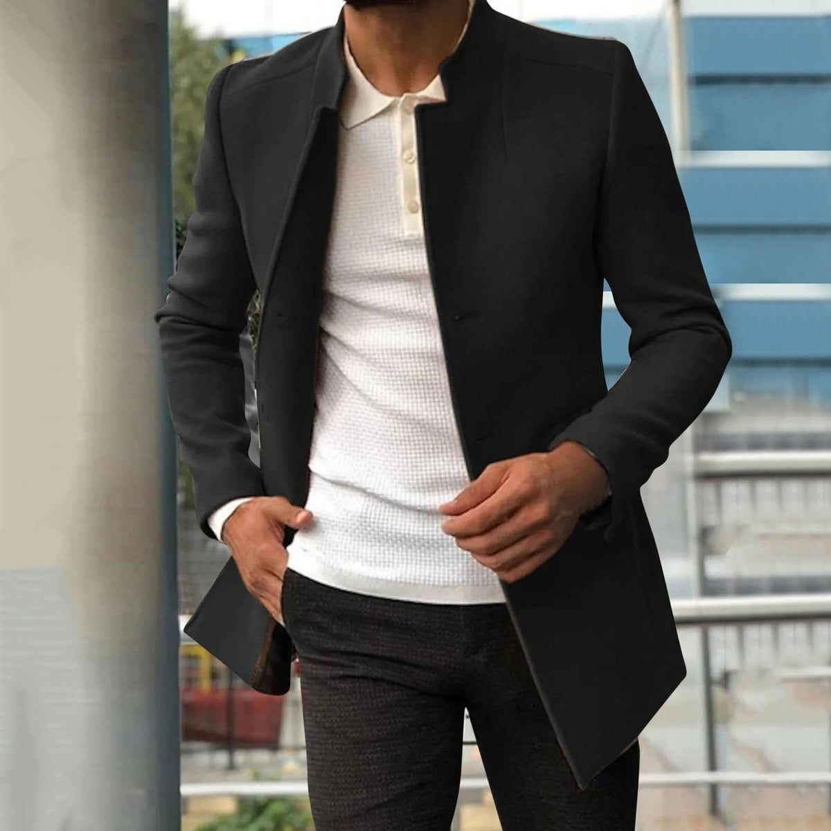 Herren-Herbst- und Winterjacke