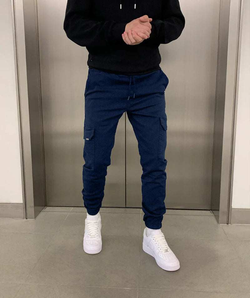 Herren-Slim-Fit-Cargohose