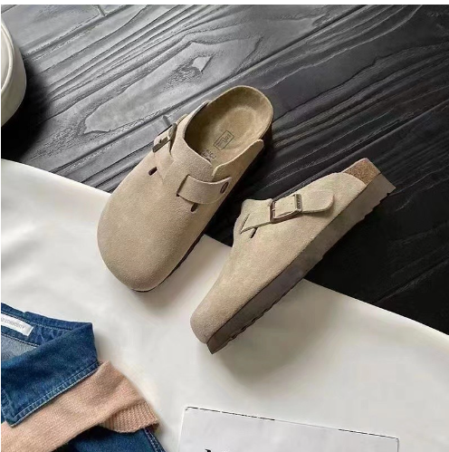 Herren-Slip-on-Clogs mit Schnalle