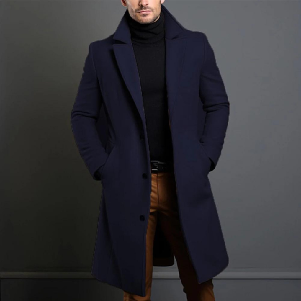 Herren-Wollmantel – Zeitloser Stil für kühle Tage