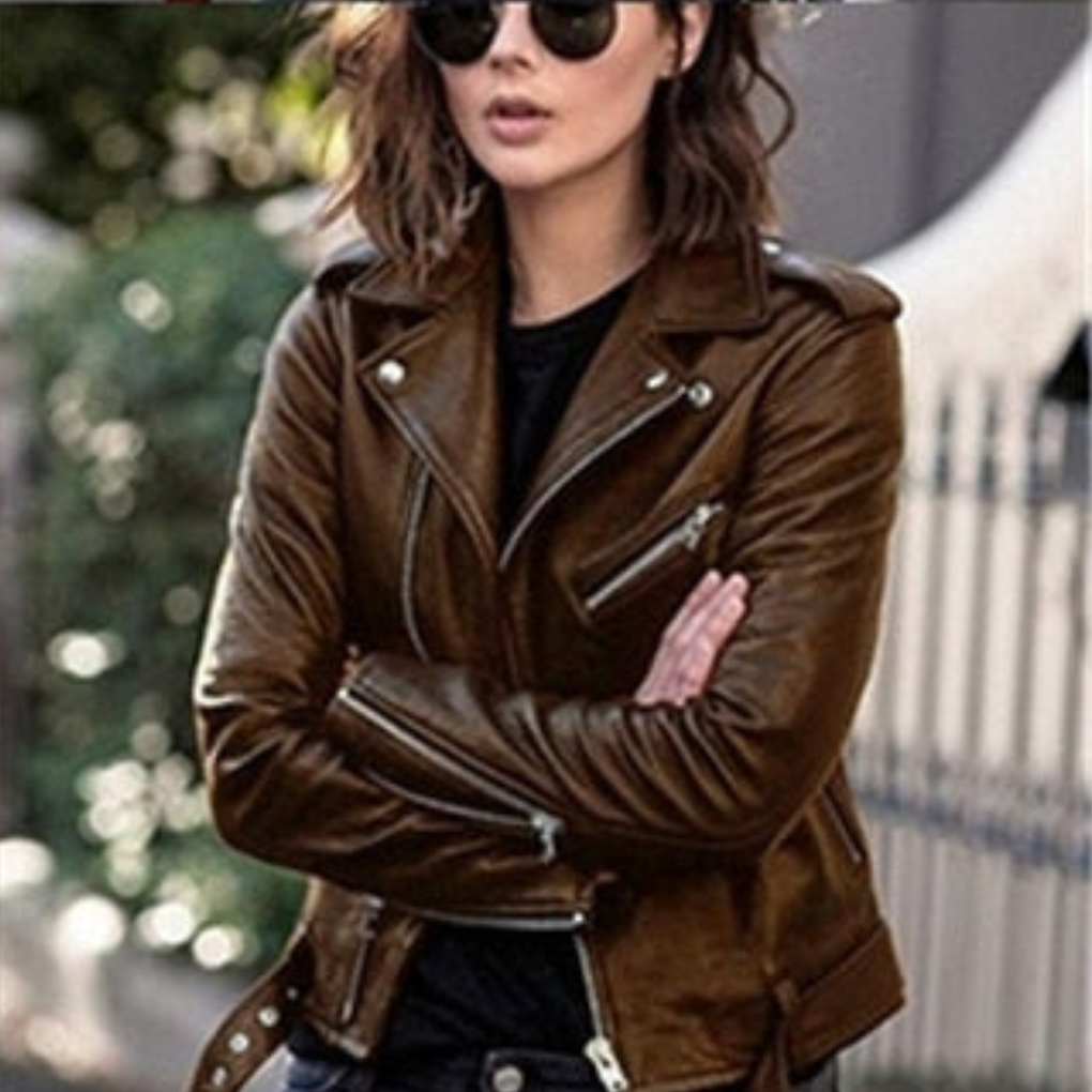 Hochwertige Lederjacke