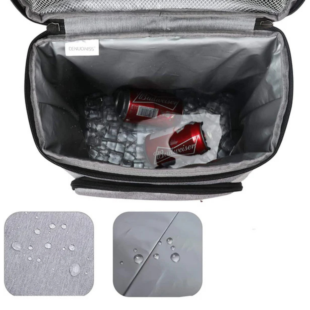 Isolierter Kühlrucksack für unterwegs
