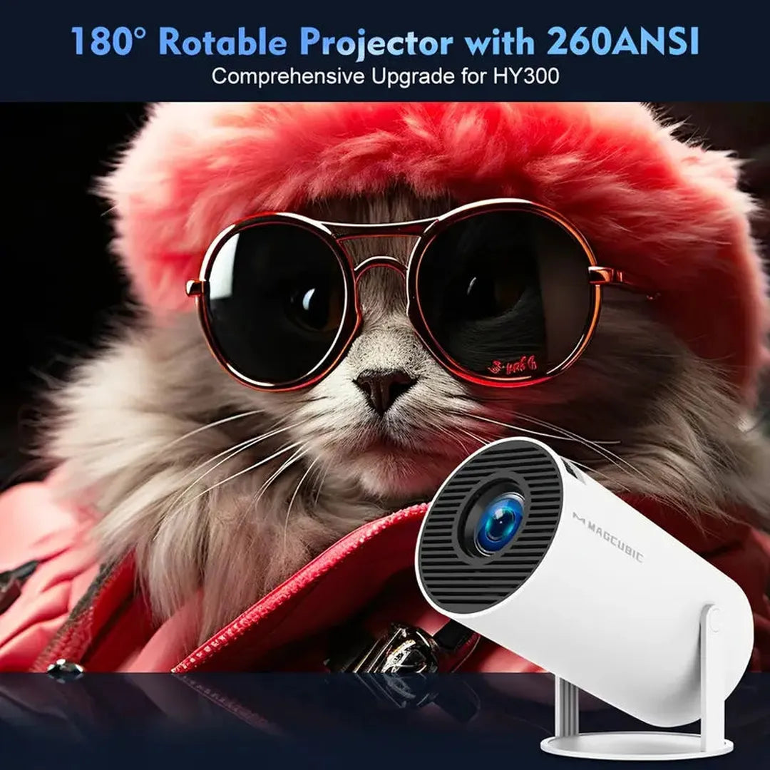 Kabelloser 4K-Mini-Beamer HY300 Magcubic