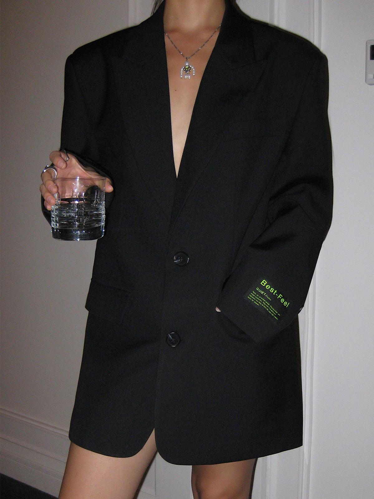 Klassischer Oversized-Blazer