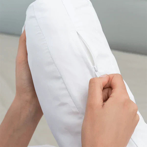 Komfortables Seitenschläferkissen aus hypoallergenem Material
