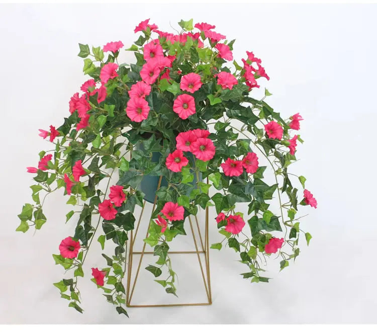 Künstliche Trichterwinden-Blumen zur Innen- und Außendekoration
