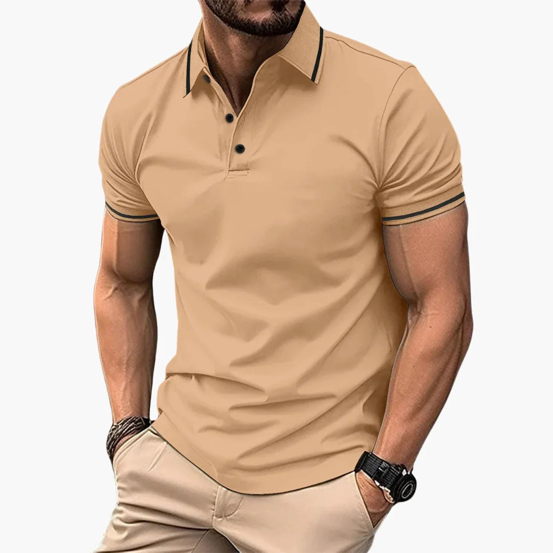 Kurzärmliges Herren-Poloshirt – Legere Mode
