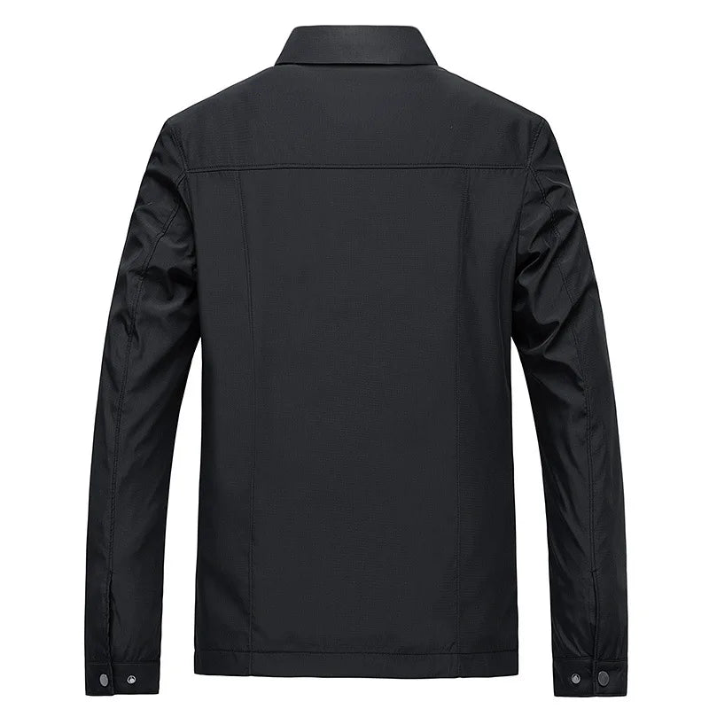 Lässige Herrenjacke mit Reißverschluss