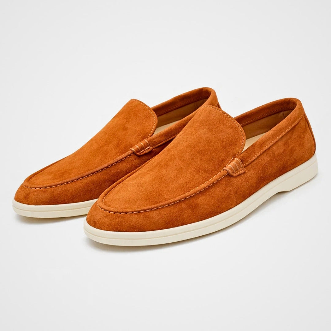 Lässige Loafer in Wildlederoptik