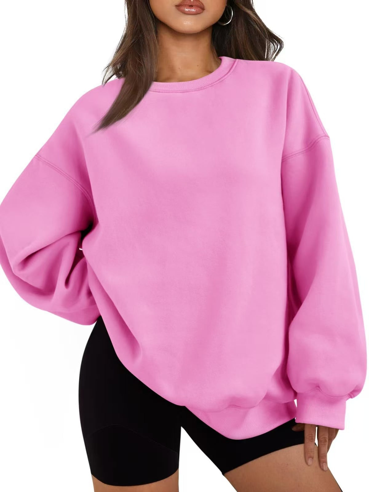 Lässiger Damen-Oversized-Pullover mit lockerem Schnitt
