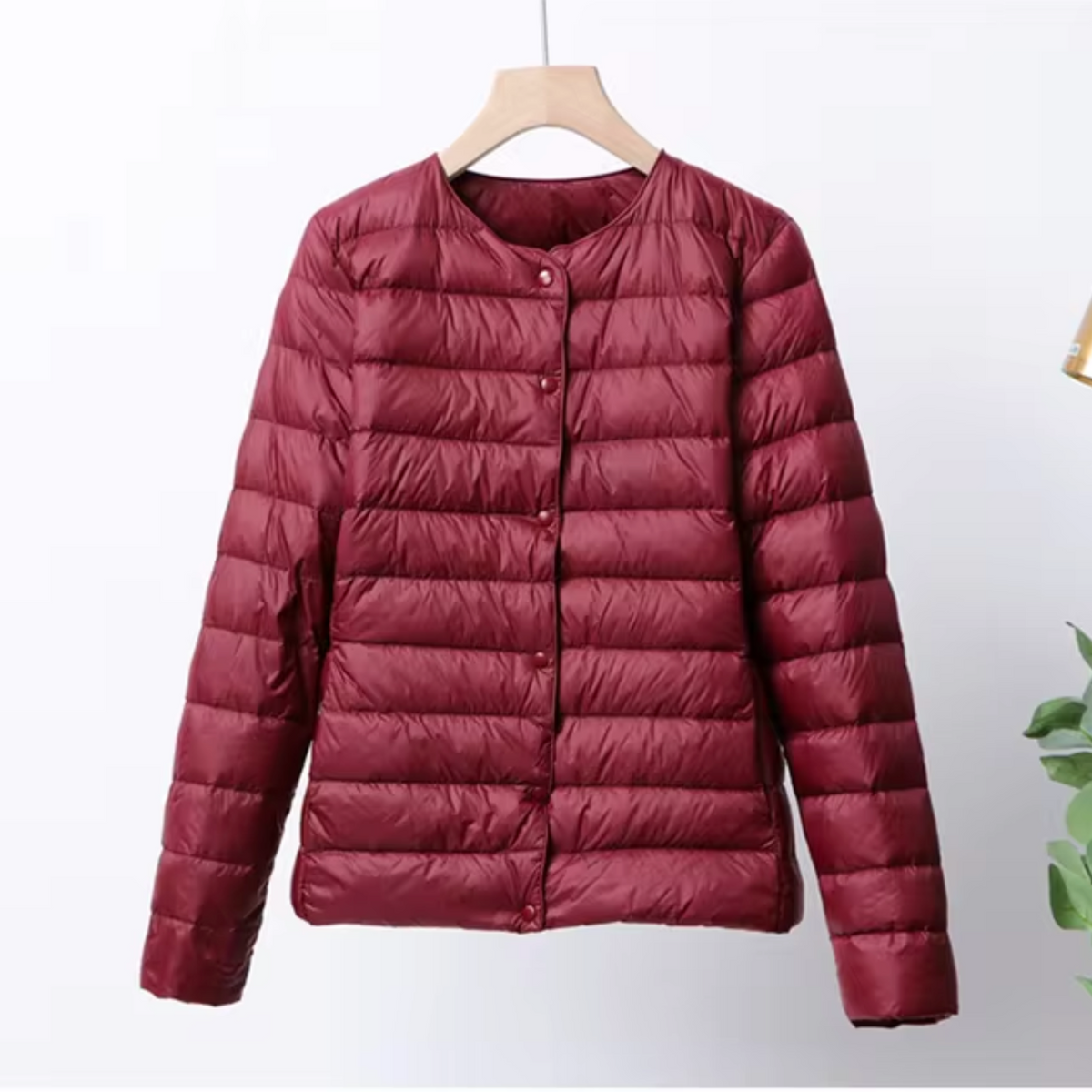Leichte Daunenjacke für Damen – warm, ultradünn und modisch