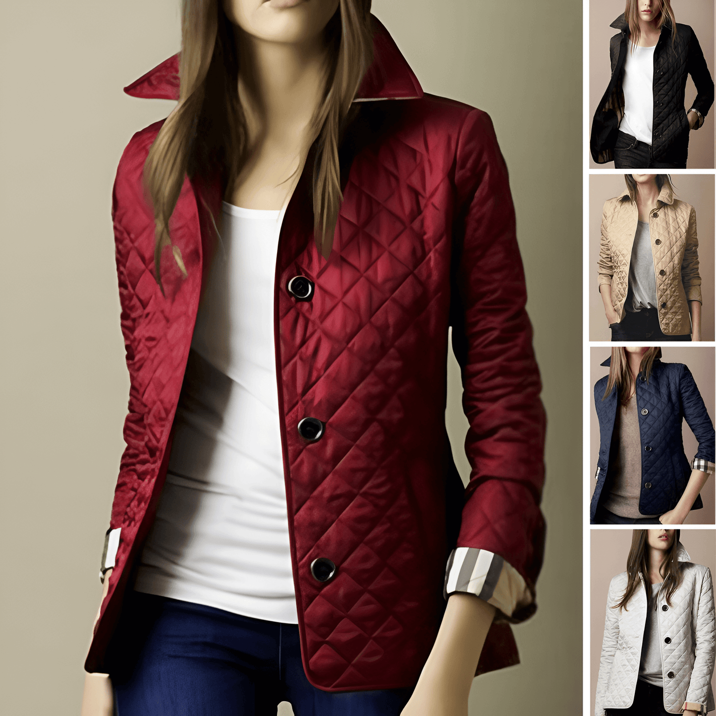 Luxusjacke – Elegant und atmungsaktiv