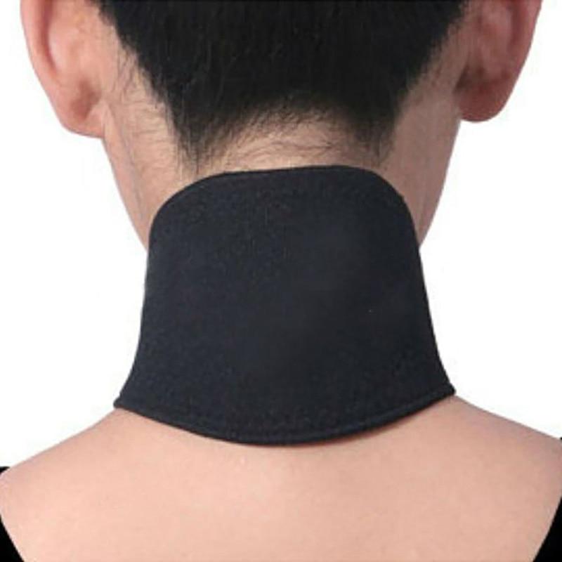 Magnetische, selbstwärmende Nackenbandage | Schmerzlinderung & Haltungsunterstützung