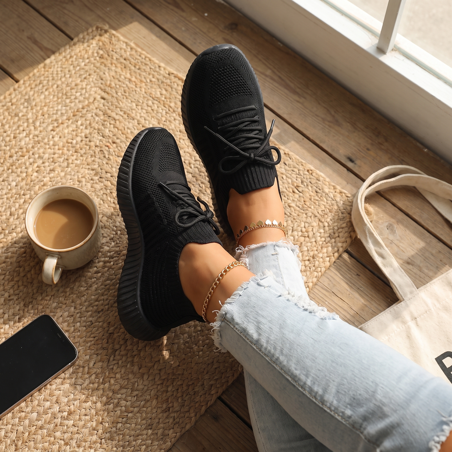 Orthopädische Damen-Sneaker | Memory-Schaum | Geeignet für geschwollene Füße & Diabetes