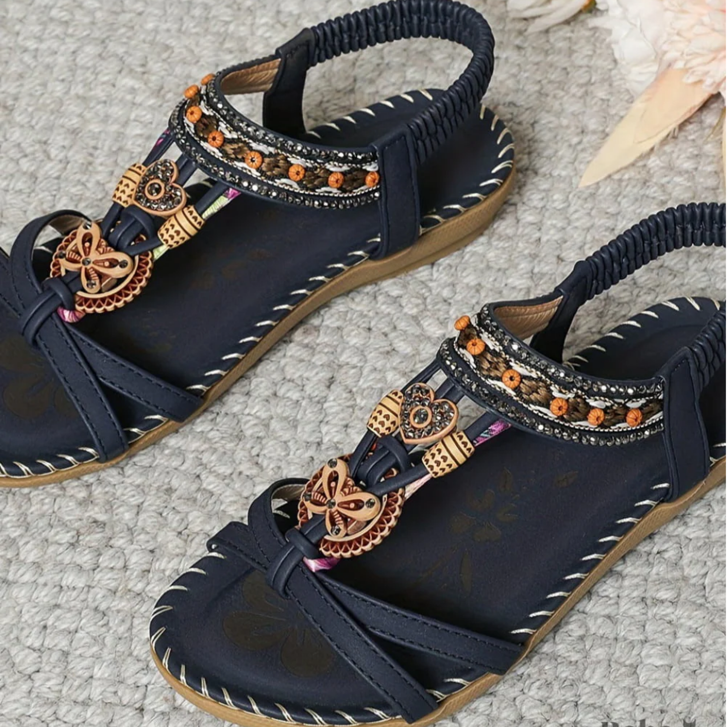 Orthopädische Damensandalen