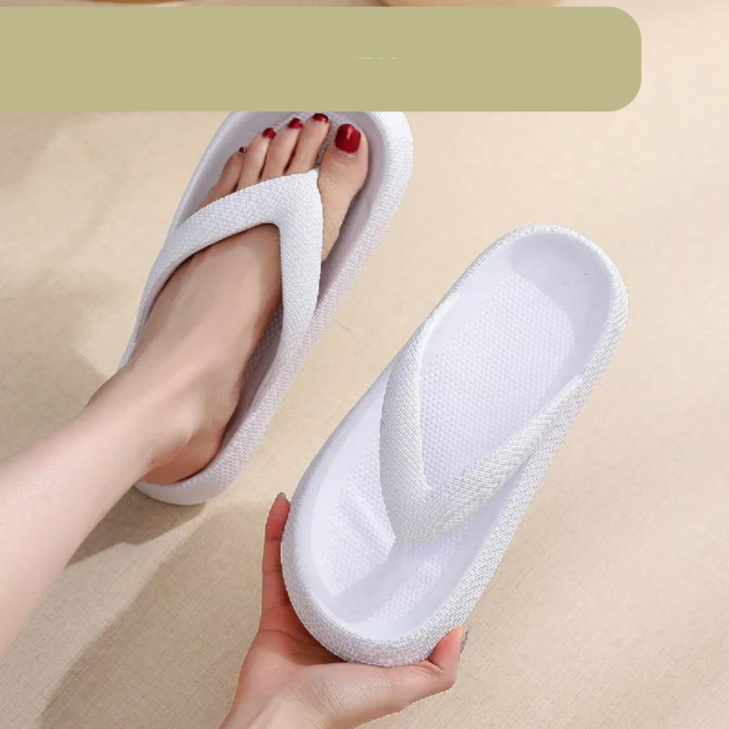 Orthopädische Komfort-Flip-Flops