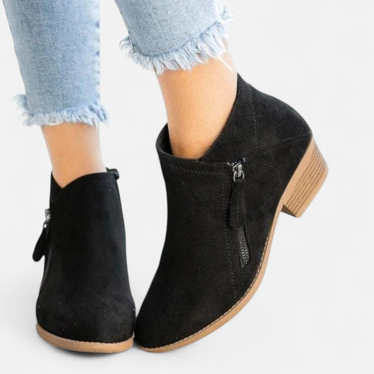 Orthopädische Lederstiefel für Damen – Therapeutischer Komfort, eleganter Stil