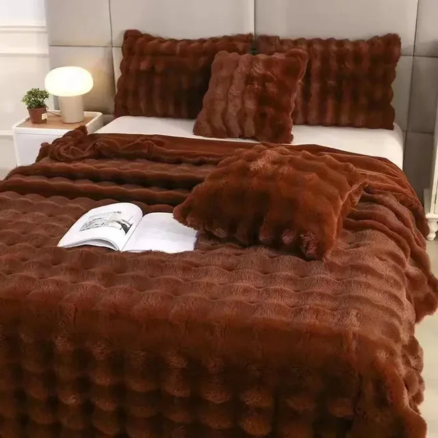 Plüschdecke – Winterlicher Luxus & superweich