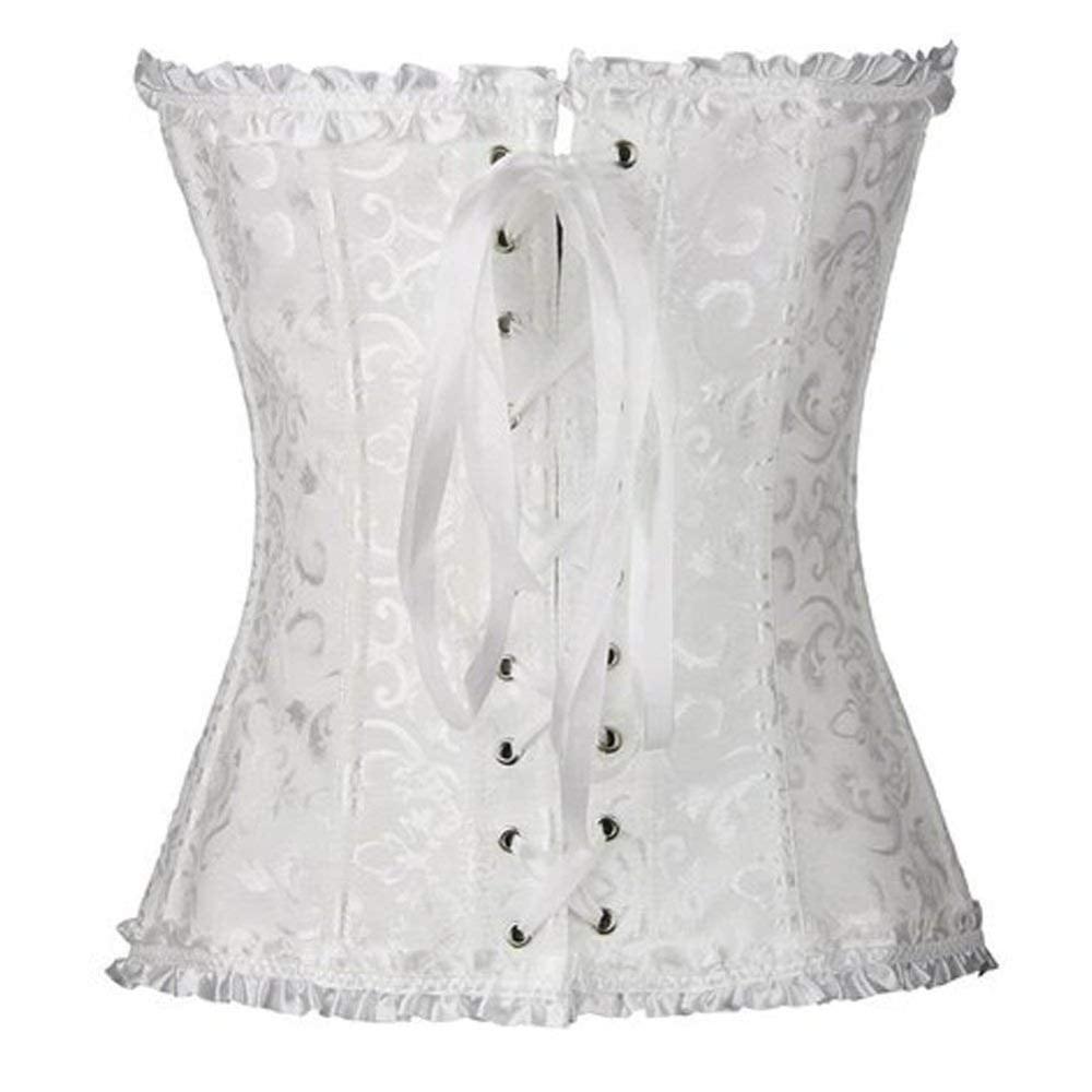 Retro-Korsett mit Stäbchen für Damen – verstellbarer Taillentrainer für eine geformte Silhouette