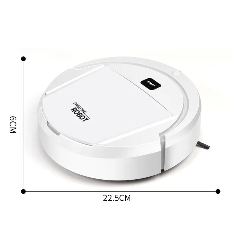Saugroboter mit HEPA-Filterung, leisem Betrieb und automatischer smarter Navigation