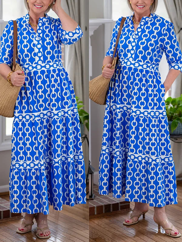 Schickes Maxikleid für elegante Tageslooks