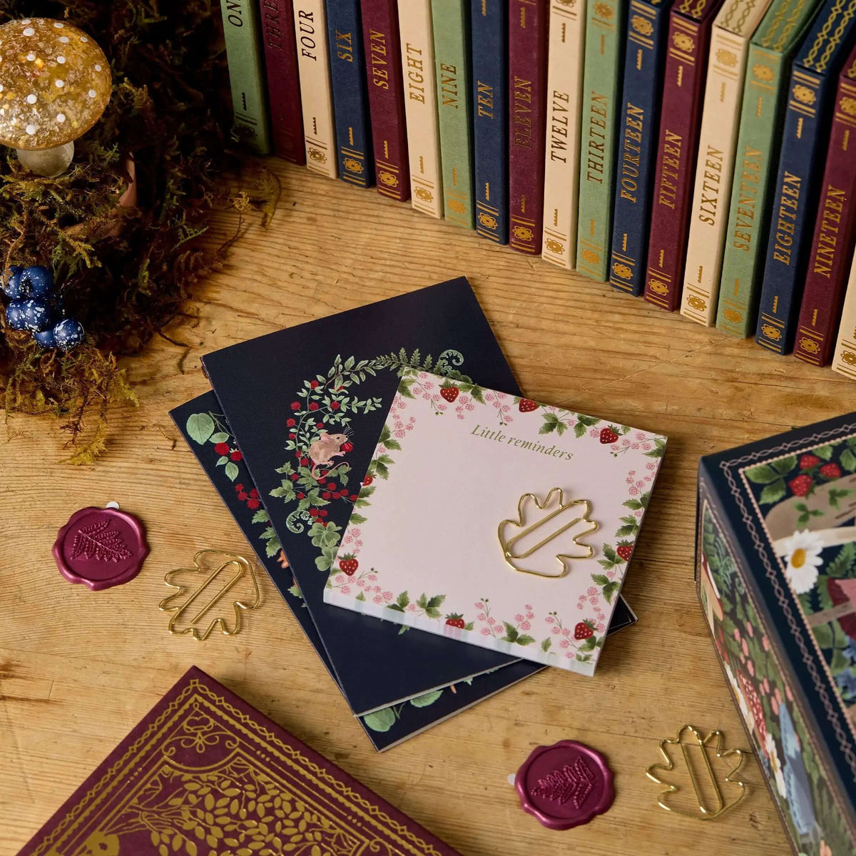 Schreibwaren-Adventskalender, 24 Tage