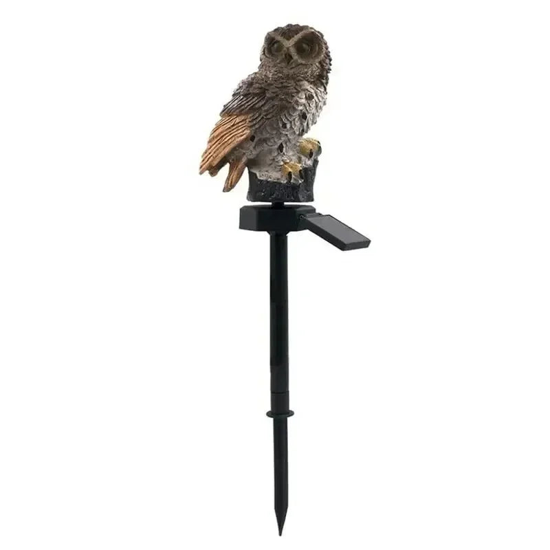 Solar-Gartenstecker Eule