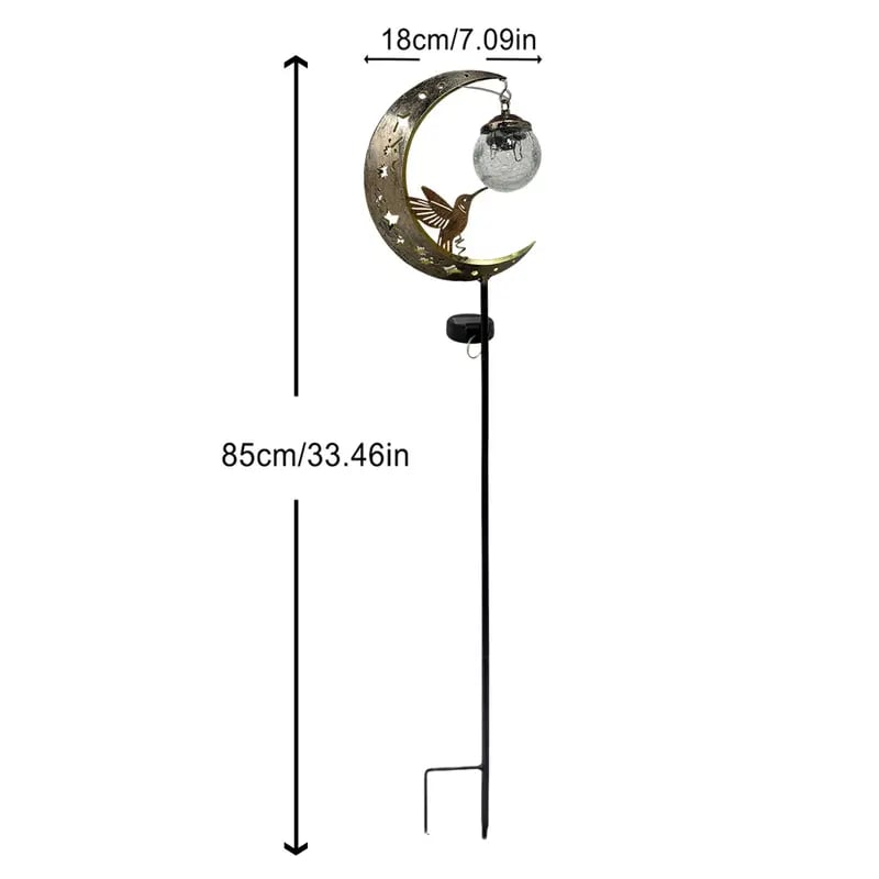 Solar-LED-Gartenstecker Schmetterling