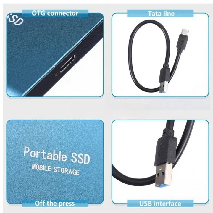 Tragbare Festplatte – schnelle SSD im kompakten Design
