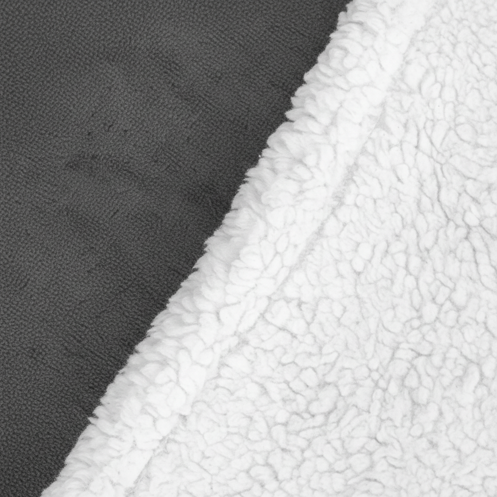 Tragbare Kuscheldecke mit Sherpa-Futter