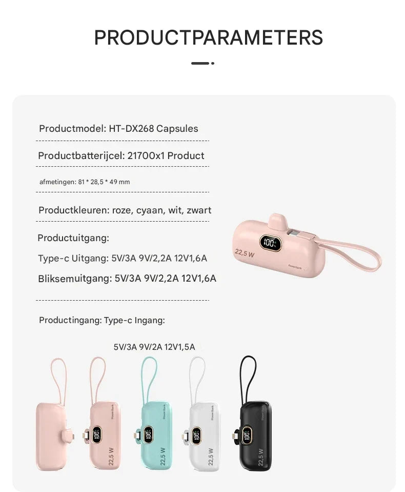Tragbare Powerbank für tagelange Akkulaufzeit ohne Steckdose