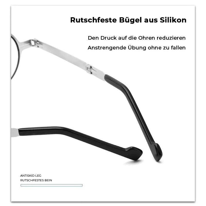 Ultraleichte faltbare Lesebrille mit Blaulichtfilter